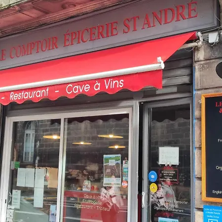 En Duplex-aircon-terrasse-parking-calme Apartmán Bordeaux