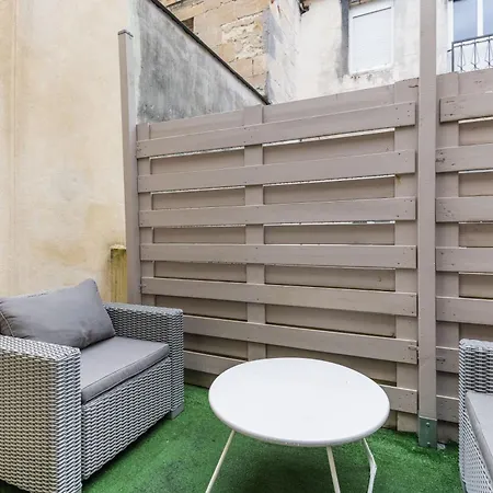 En Duplex-aircon-terrasse-parking-calme Apartmán Bordeaux